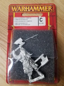 Warhammer Beastmen Chaos Khorngor Champion C 81-46 MISB - Bild 1 von 1
