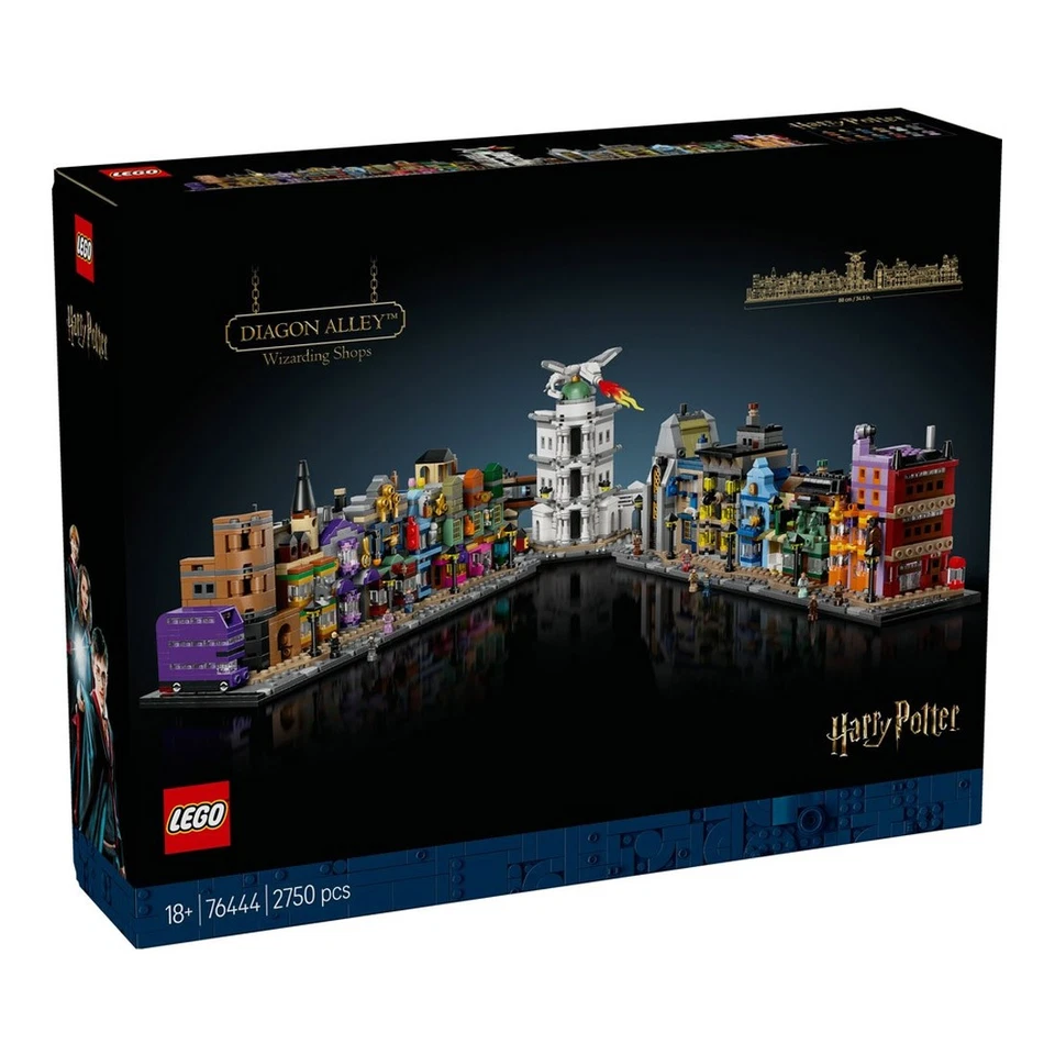LEGO Harry Potter Diagon Alley Wizarding Shops (76444)