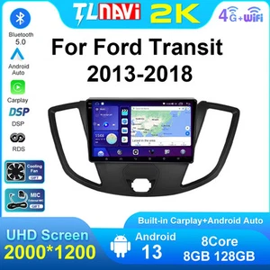 For 2013-2018 Ford Transit 150 250 350 Android 12.0 Carplay Car Stereo Radio GPS - Picture 1 of 48