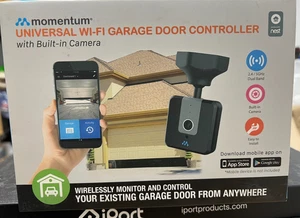 Momentum Controller universale per porta garage WiFi con telecamera integrata - Foto 1 di 2