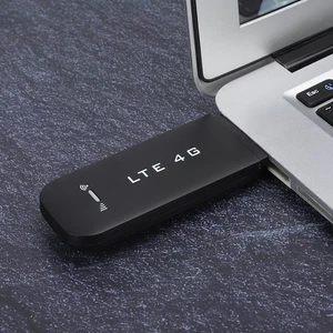 4G Wireless Network Card Black Support 32GB Memory Card 100Mbps USB 2.0✈ - Picture 1 of 9
