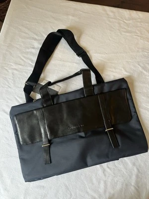 Brand New CK Calvin Klein Blue & Black Travel  / Duffel Bag - Image 1 of 4