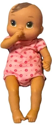 Baby Alive Luv N Snuggle Doll Brunette Thumb Sucker Green Eyes 13” 2013 W/ Tag - Image 1 of 4
