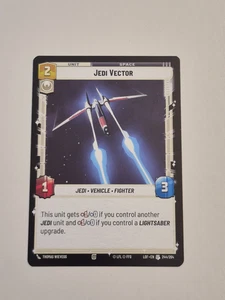 Jedi Vector - 244/264 - Legends of the Force - Star Wars Unlimited - Picture 1 of 2