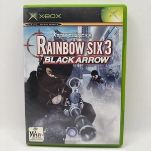 Rainbow Six 3 Black Arrow Xbox Original PAL Complete with Manual VGC - Picture 1 of 4