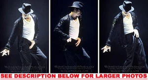 FOTOS DE MICHAEL JACKSON THE BILLIE JEAN SHOW 3xRARAS 8x10 - Imagen 1 de 1