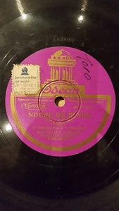 TANGO 78 rpm RECORD Odeon CARLOS GARDEL Noche de Reyes / Viejo Curda SPANISH - Picture 1 of 2