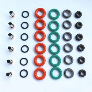 6 x Fuel Injector Repair Service Kit For LAND ROVER 3.2L L6 VOLVO S80 V70 XC60 - Picture 1 of 3