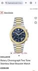 Rotary Silver/Gold Mens Two-Tone Watch GB00041/05