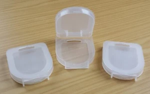 3 x skrzynki filtracyjne. Twarde skorupy do filtrów obiektywu do 58 mm. Torba - Zdjęcie 1 z 4