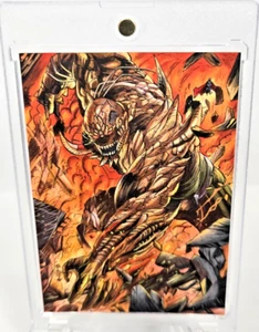 Superman vs Abomination Sketch Card – DC Comics – 1/1 Original Hand-Drawn Art - Imagen 1 de 2