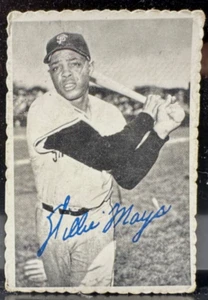 1969 TOPPS DECKLE EDGE BASEBALL CARD #33 WILLIE MAYS VINTAGE HALL OF FAME GIANTS - Picture 1 of 2