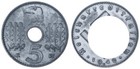 Reichskreditkassen 5 Pfennig 1940 E Nebengebiete J.618  vz-st  118761