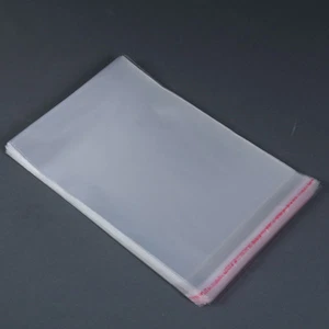 Bolsas de sellado de celofán transparente autoadhesivas sin sellar paquete de celofán transparente OPP - Imagen 1 de 5
