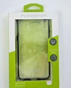 New Pure Gear Cell Phone Case Samsung Galaxy S6 Edge+ Plus Clear Slim Shell - Picture 1 of 7