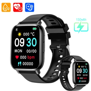 Waterproof Smartwatch for Men & Women - Bluetooth, iPhone & Samsung - Picture 1 of 7