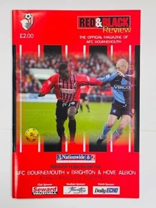 2001/02 BOURNEMOUTH V BRIGHTON & HOVE ALBION 26-02-2002 DIVISION 2 - Picture 1 of 1
