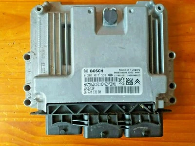 CALCULATEUR  BERLINGO 1.6 HDI -DÉCODÉ - BOSCH EDC17C10  0281017333 / 9677013180 - Image 1 of 2