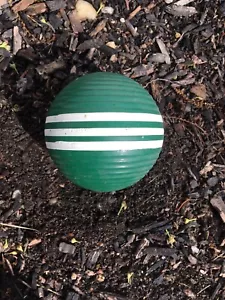 Forster Croquet 3 5/8 inch 3 striped Green Replacement Ball - Picture 1 of 1