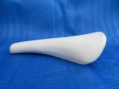 kashimax FG-8P Unpadded NJS Approved White Saddle 30mm Free Shipping - Image 1 of 4