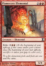 FLAMECORE ELEMENTAL FOIL X4 4 4X Time Spiral MTG Magic Cards DJMagic