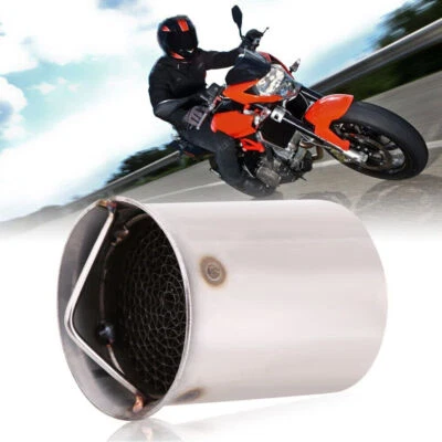 通用 2 英寸懒人摩托车排气消声器挡板插入 DB 杀手消音器 — 第 1/4 张图片