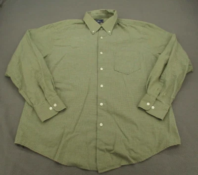 Camisa Dockers Adulto Grande Verde Cuadros Manga Larga Informal Para Hombre L Foto 1 de 4