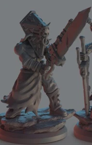 Iron Cultist A | Tainted Windmill | Demon Chaos | Wargaming RPG Miniature - Picture 1 of 1