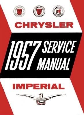Chrysler Imperial 300 1957 New Yorker taller manual de reparación libro guía OEM Foto 1 de 4