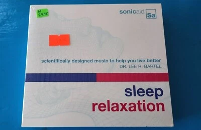Sonicaid Sleep Relaxation / Dr. Lee R. Bartel (2 CDs) NEW J101 - Image 1 of 4