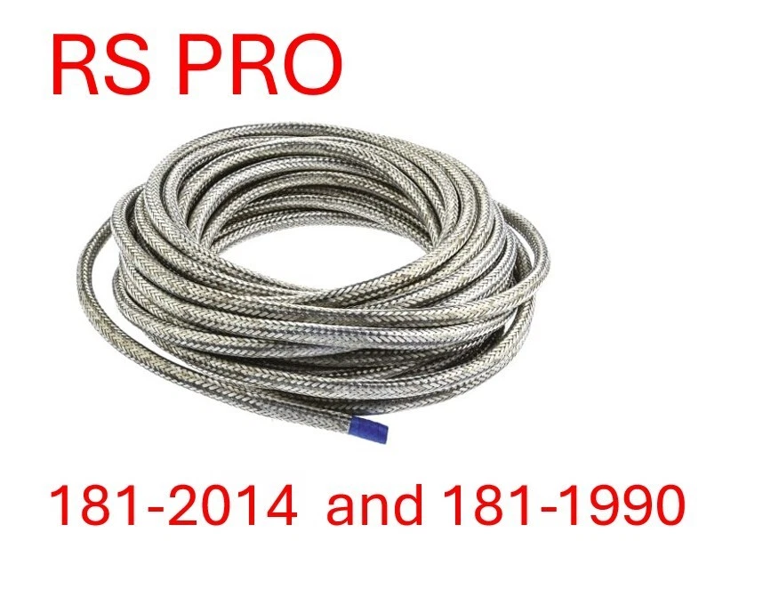 RS PRO Expandable Braided Nickel Plated Copper Cable Sleeve 7.5mm Dia - Image 1 of 4