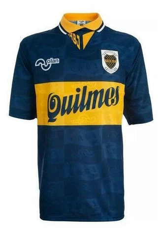 Maradona Shirt Boca Juniors 1995 Olan Official Reissue - ASK SIZE Cover