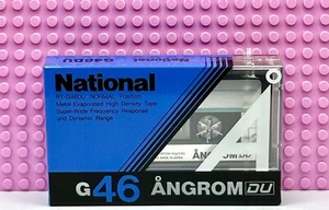 NATIONAL ANGROM RT-G46DU 1985 TYPE I BLANK CASSETTE TAPE (1) (SEALED) - Picture 1 of 3
