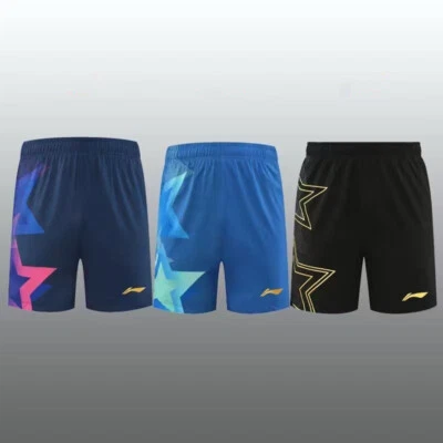 2023 New Li-Ning men's tennis short pants clothes Badminton sports shorts - Image 1 of 4