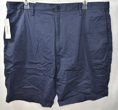 Claiborne Shorts Navy Check Size 50 Stretch Men's  - Image 1 of 4