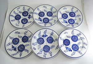 N5598 MAGNIFICO SET 6 PIATTI PIANI IN CERAMICA RICHARD GINORI MONDOVÌ PAOLA - Foto 1 di 8