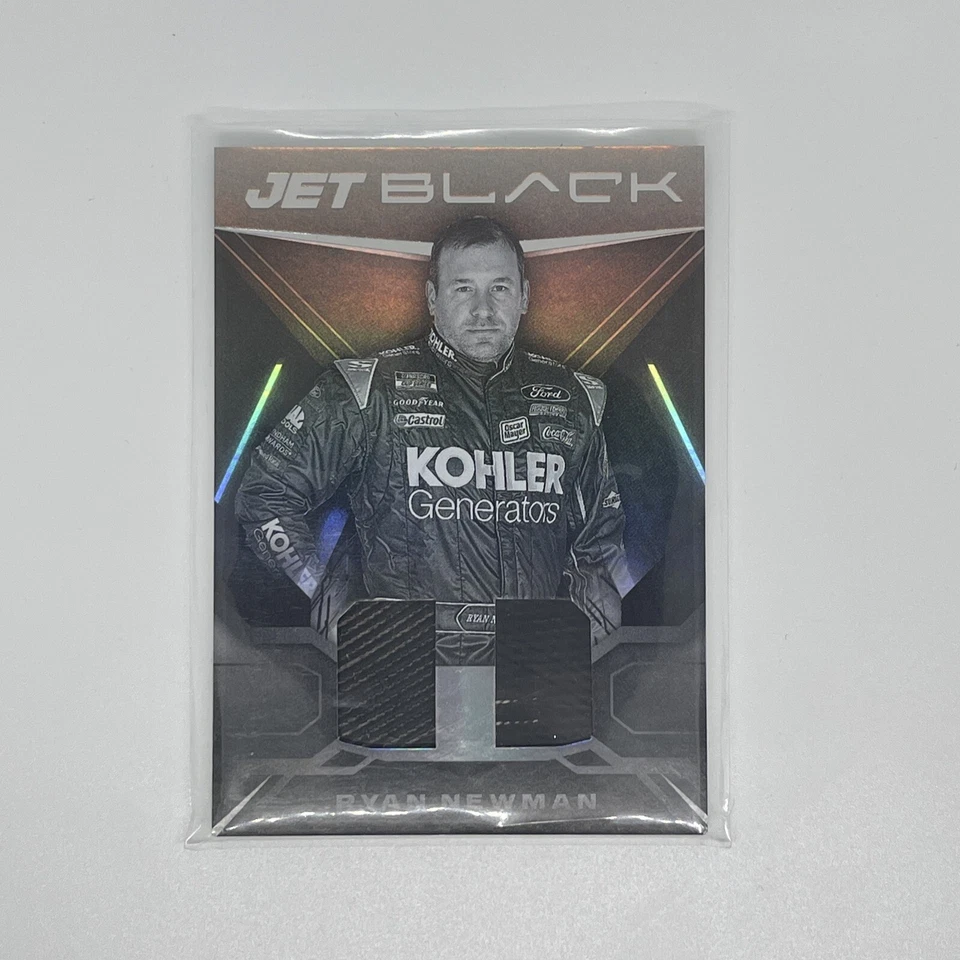 RYAN NEWMAN Dual Race-Used Tire 2022 Panini Chronicles Jet Black #JBM-RN - Image 1 of 2
