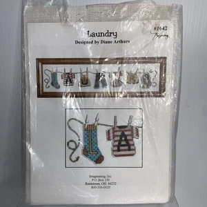 laundry designed by diane arthurs #1642 Cross Stitch - Picture 1 of 7
