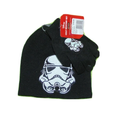 Juego de sombrero y guantes Star Wars Stormtrooper niño Foto 1 de 2
