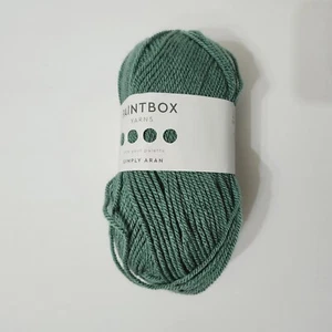 Paint Box Yarn Simply Aran #226 Slate Green 100% Acrylic 3.45 Oz Skein - Picture 1 of 9