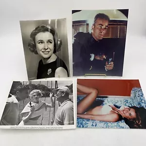 ~Foto stampa vintage Hollywood~Lotto di 45 foto stampa~Originali~anni 40-1980~ - Foto 1 di 11