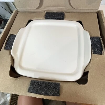 Pampered Chef Stone Square Serving Tray #100917 - New in the Box - Image 1 of 4