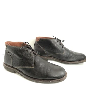 Johnston & Murphy Mens Copeland Chukka Leather Boots Black 25-2021 Size 11 M - Picture 1 of 6