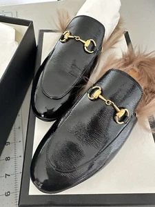 gucci shearling slippers 37 - Picture 1 of 5