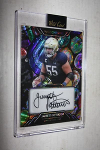 2023 Wild Card Wildchrome WildStone Rainbow Jarrett Patterson 1/1 Very Rare - Picture 1 of 3