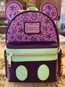 Disney Loungefly Mickey Mouse The Main Attraction Mini Backpack Mad Tea Party - Picture 1 of 12