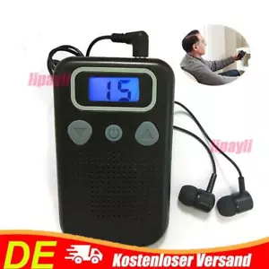 New Hearing Amplifier Hearing Aid Sound Amplifier Hearing Aid Digital with Headphones - Picture 1 of 16