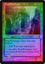 Bog Wreckage FOIL Odyssey HEAVILY PLD Land Common MAGIC GATHERING CARD ABUGames
