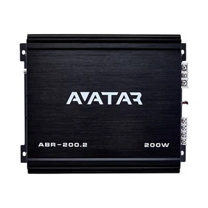 Avatar 2 Channel Class AB 200 Watt Black Amplifier Buran Series ABR-200.2 - Picture 1 of 3
