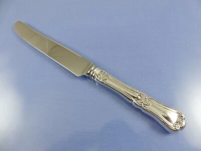 RICHMOND ОБЕД НОЖ ПОЛАЯ РУЧКА ФРАНЦУЗСКОЕ ЛЕЗВИЕ НА BIRKS REGENCY ПЛАСТИНА - Изображение 1 из 4